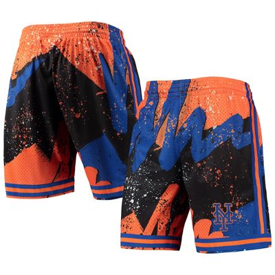 Mitchell & Ness Mets Hyper Hoops Shorts - Men's