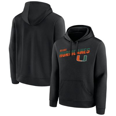 Men's Antigua Black Miami Dolphins Victory Chenille Pullover Sweatshirt