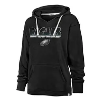 47 Brand Eagles Color Rise Kennedy Team Pullover Hoodie - Women's