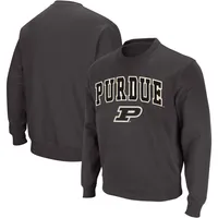 Colosseum Purdue Arch & Logo Crew Neck Sweatshirt - Men's