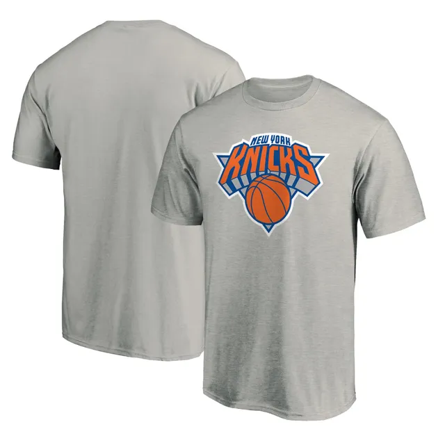 Men's Nike Heathered Gray New York Giants Primary Logo T-Shirt