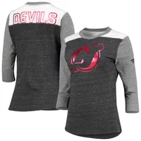 Fanatics Devils Iconic 3/4-Sleeve T-Shirt - Women's