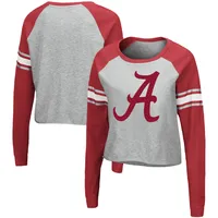 Colosseum Alabama Decoder Pin Raglan Long Sleeve T-Shirt - Women's