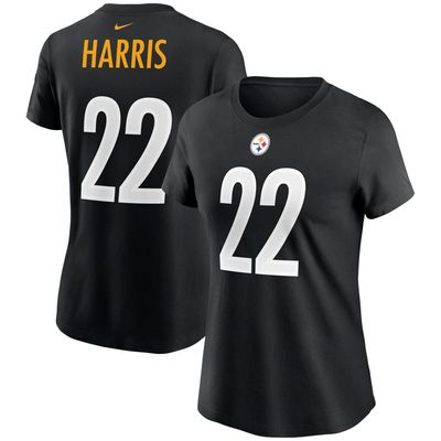 Women's Fanatics Branded Ben Roethlisberger Cream/Black Pittsburgh Steelers  Player Raglan Name & Number 3/4-Sleeve T-Shirt