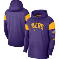 Nike LSU Jersey Pullover Hoodie - Men's