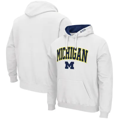 Colosseum Michigan Arch & Logo 3.0 Pullover Hoodie - Men's