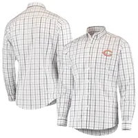 Antigua Bears Keen Long Sleeve Button-Down Shirt - Men's