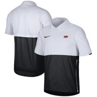 Nike Oklahoma State Coaches Half-Zip Pullover Jacket - Men's