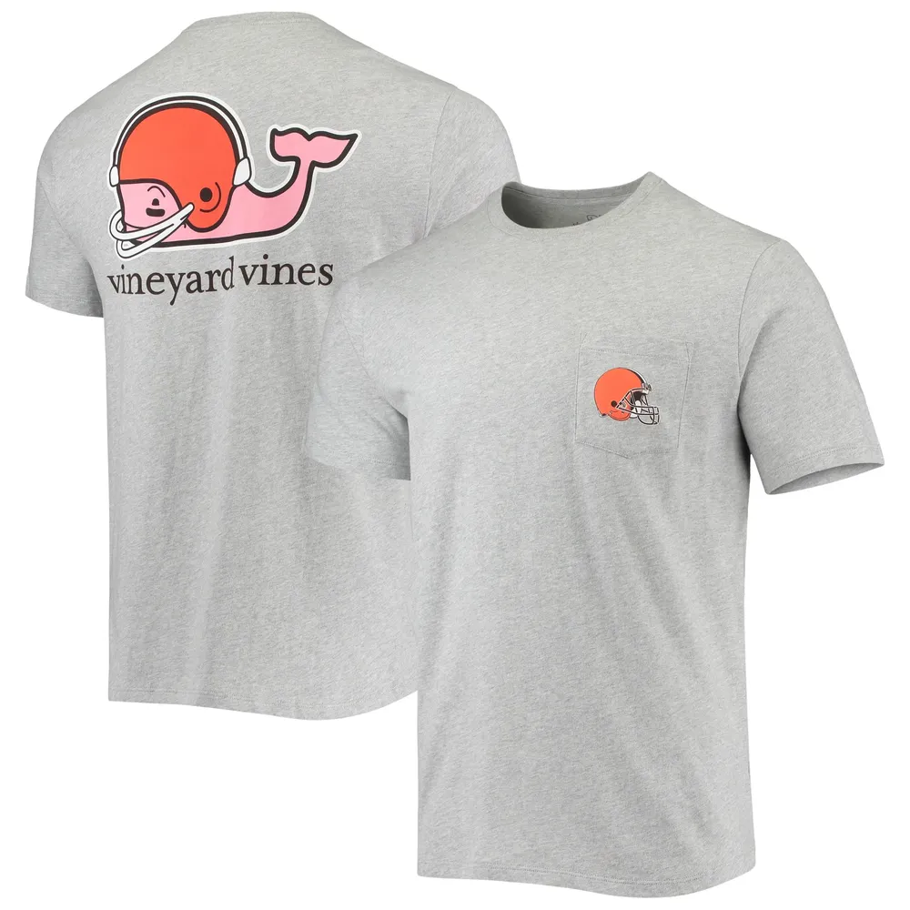 Vineyard Vines Browns Team Whale Helmet T-Shirt - Men's
