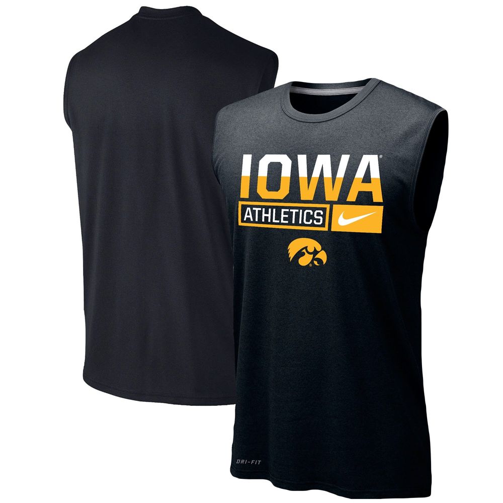 Nike Iowa Wordmark Drop Legend Tank Top - Men's