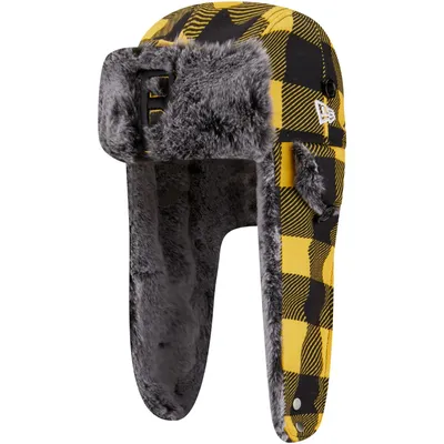 New Era Pirates Buffalo Plaid Trapper Hat - Men's