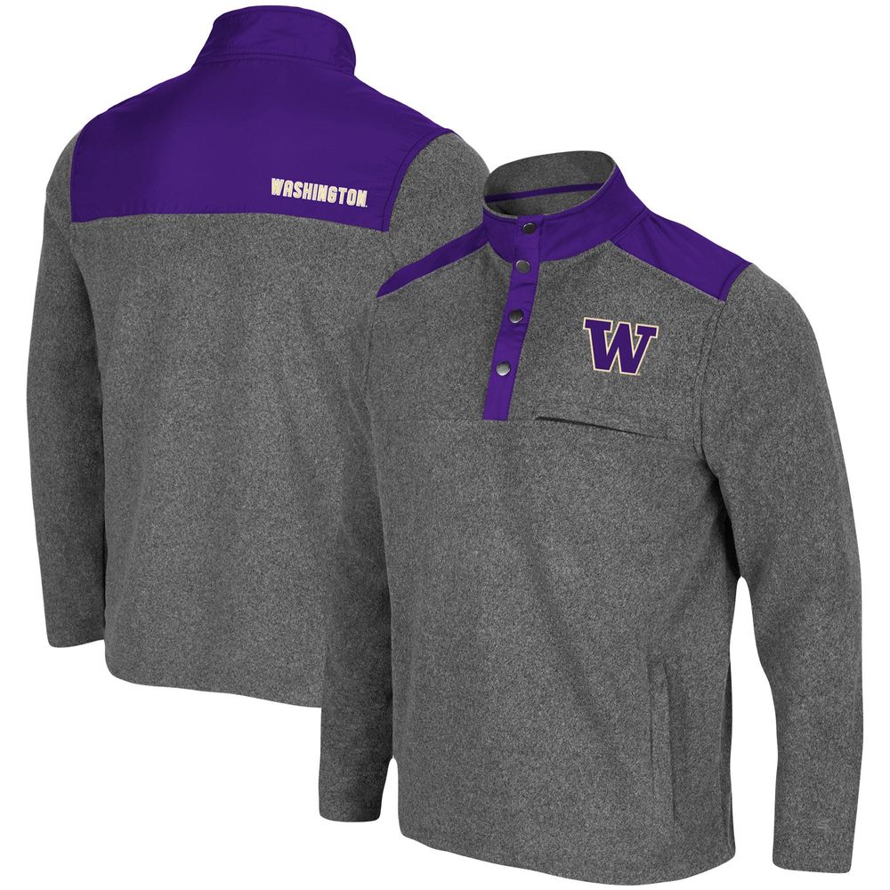 Colosseum Washington Huff Snap Pullover - Men's