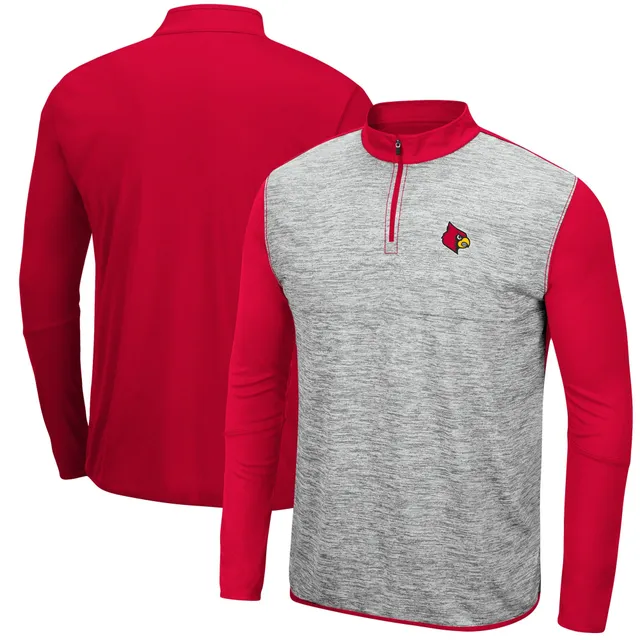 Lids Louisville Cardinals Antigua Fortune Big & Tall Quarter-Zip Pullover  Jacket