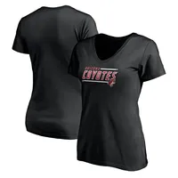 Fanatics Coyotes Mascot Bounds V-Neck T-Shirt - Women's