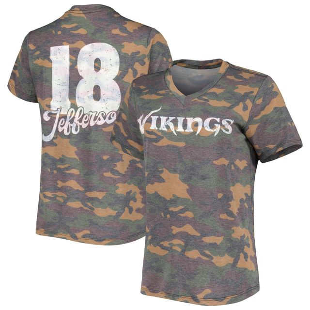 Women's Majestic Threads Lamar Jackson Camo Baltimore