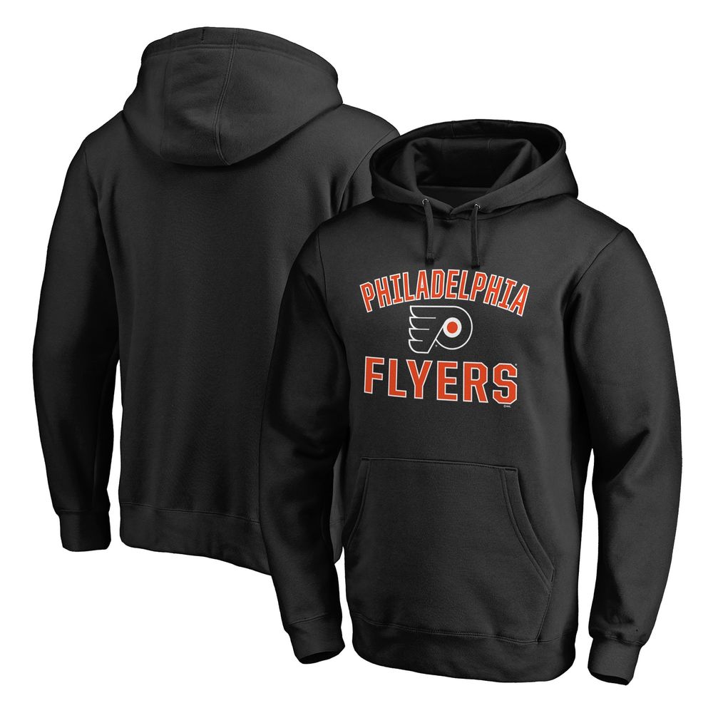 Fanatics Flyers Team Victory Arch Fitted Pullover Hoodie - Men's
