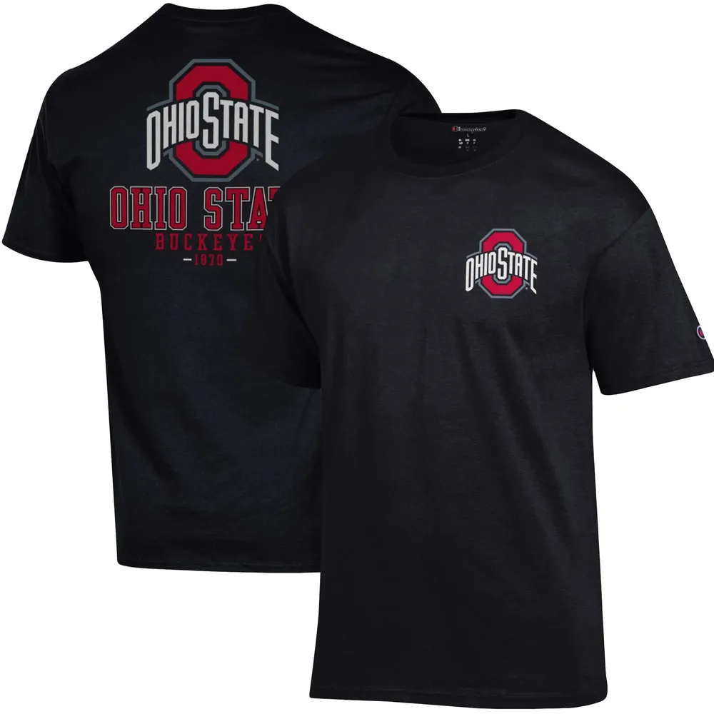 Champion Ohio State Team Stack 2-Hit T-Shirt - Men's