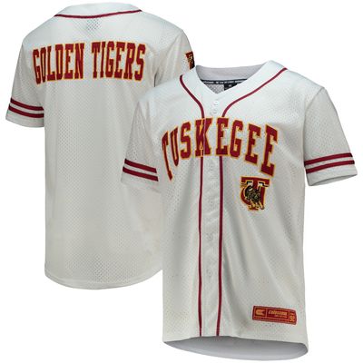 Illinois Fighting Illini Colosseum Free Spirited Mesh Button-Up Baseball  Jersey - White