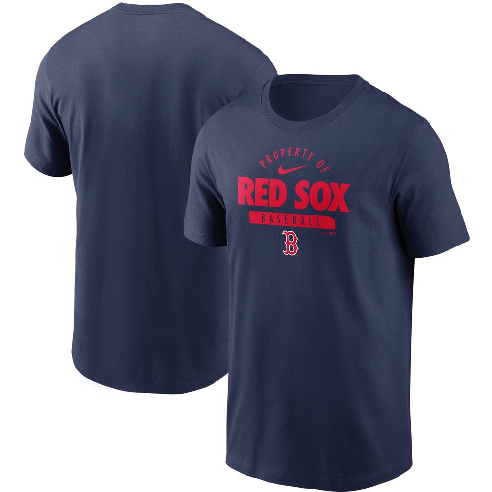 Nike Red Sox Primetime Property Of Practice T-Shirt - Men's