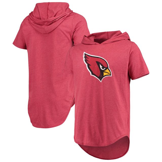 Majestic Threads Cardinals Primary Logo Hoodie T-Shirt - Men's