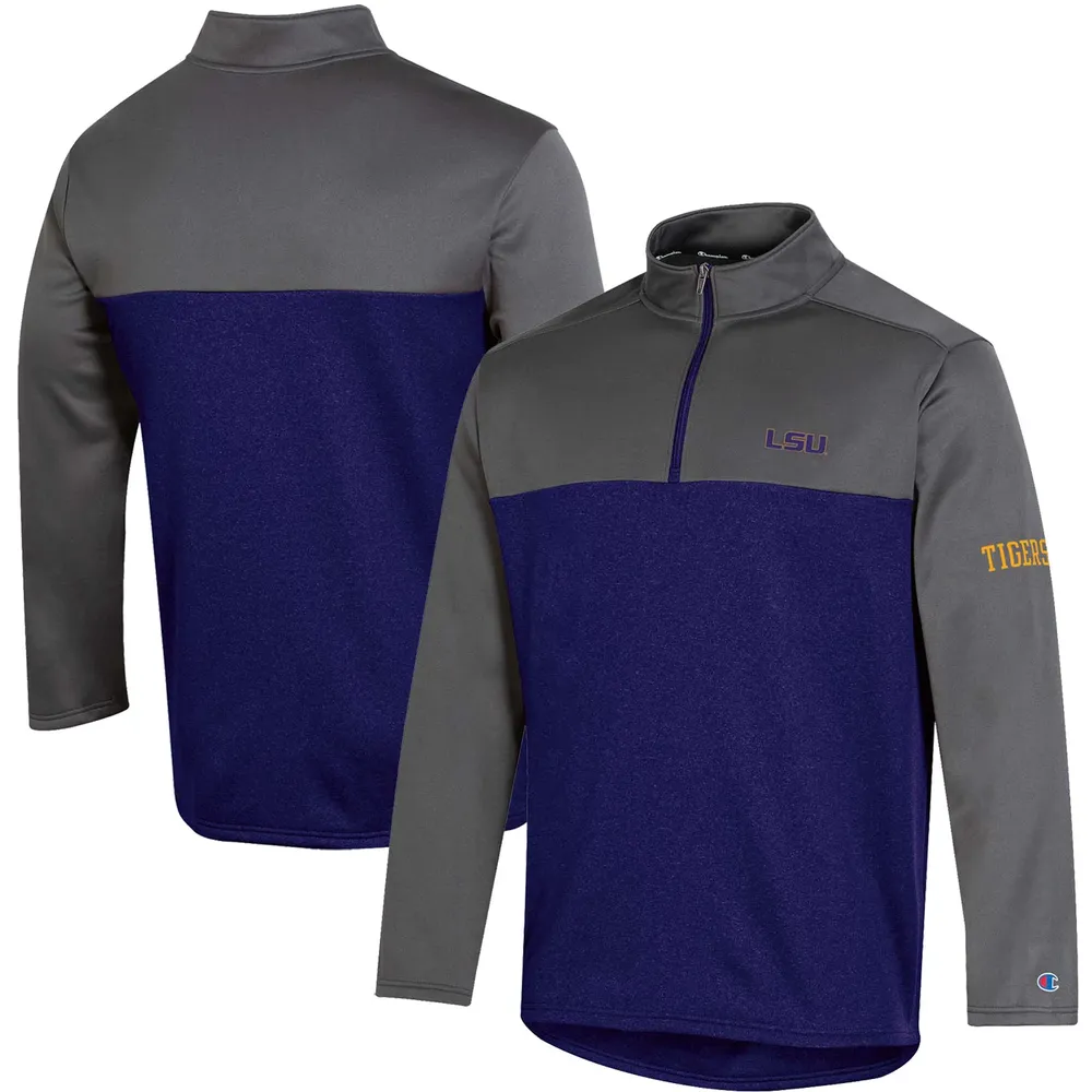 Champion LSU Quarter-Zip Jacket Men's Green Tree Mall