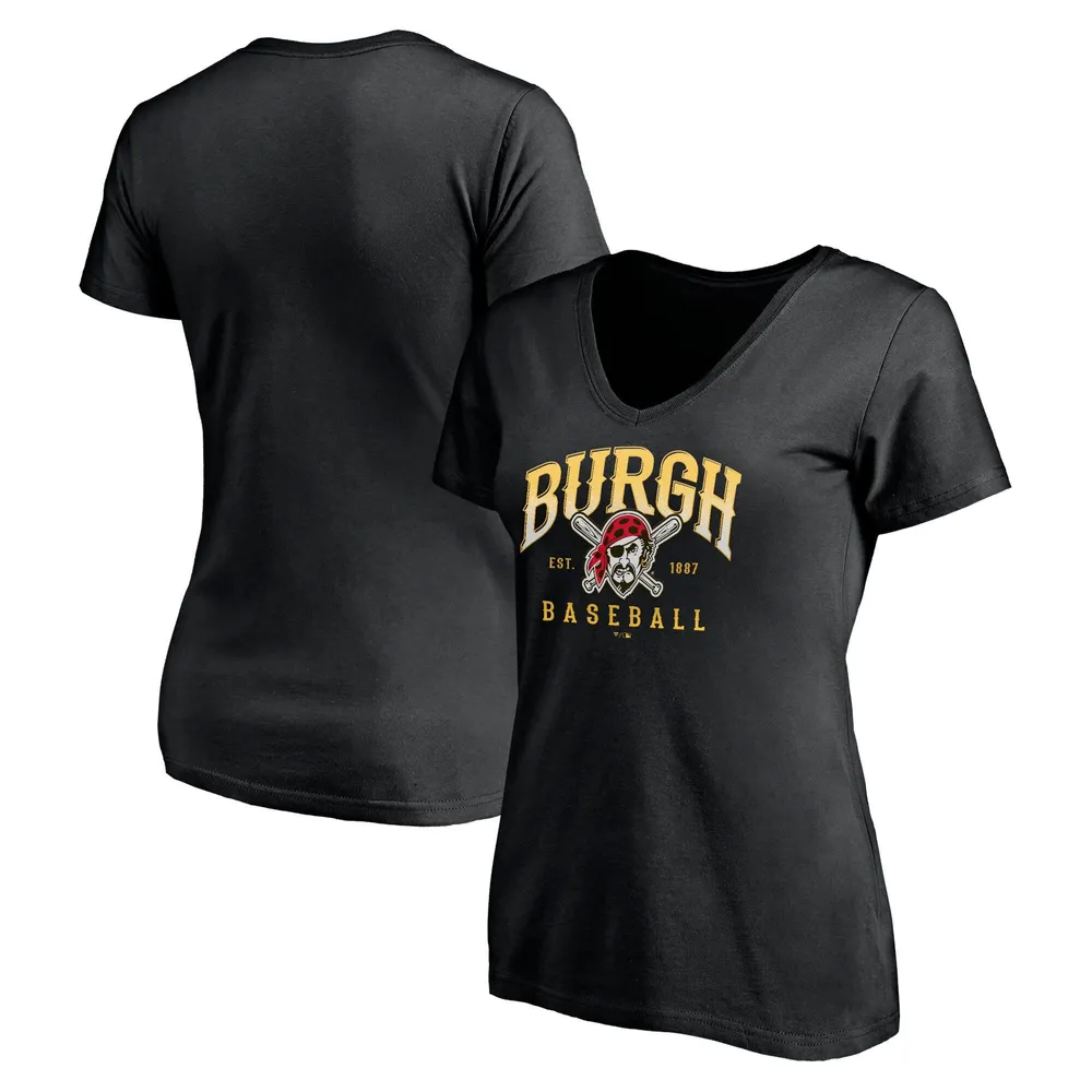 Lids Pittsburgh Pirates Fanatics Branded Women's Wordmark V-Neck