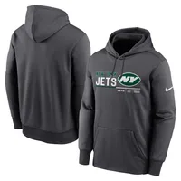 Nike Jets Prime Logo Name Split Pullover Hoodie - Men's