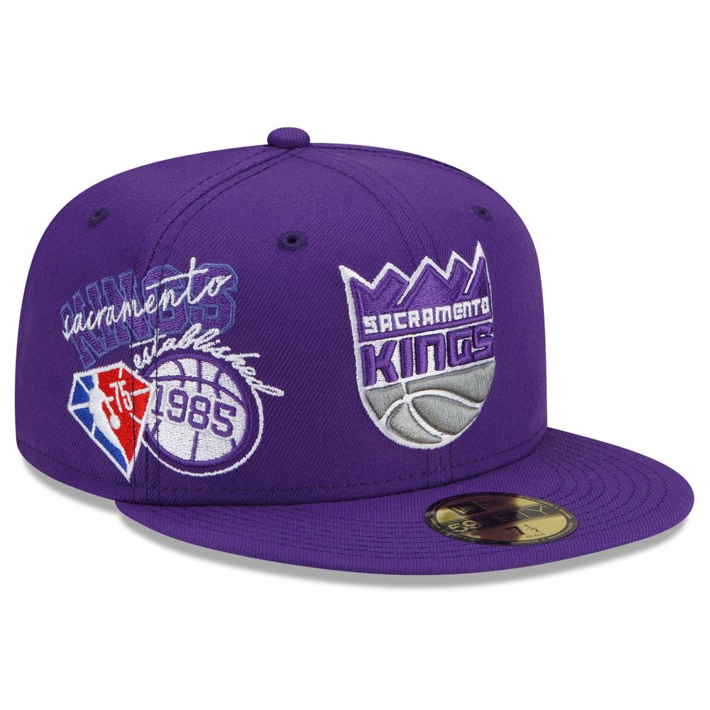 New Era Kings Back Half 59FIFTY Fitted Hat - Men's