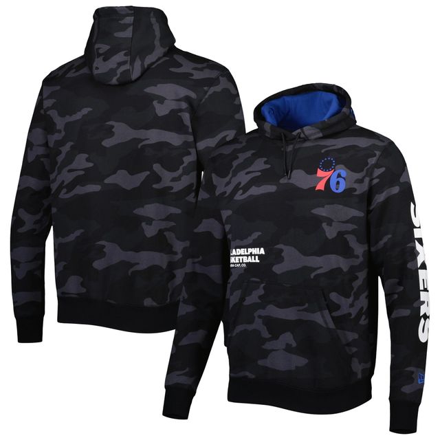 New Era 76ers Tonal Pullover Hoodie - Men's