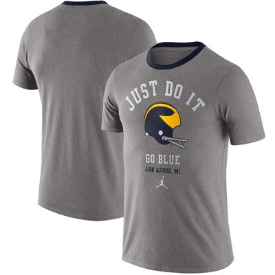 Jordan Michigan Vault Helmet Team T-Shirt - Men's