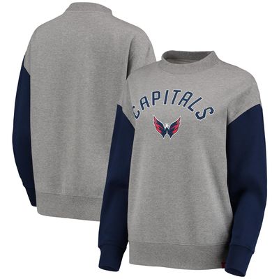 Sportiqe Capitals Ivy Crew Neck Pullover Sweatshirt - Women's