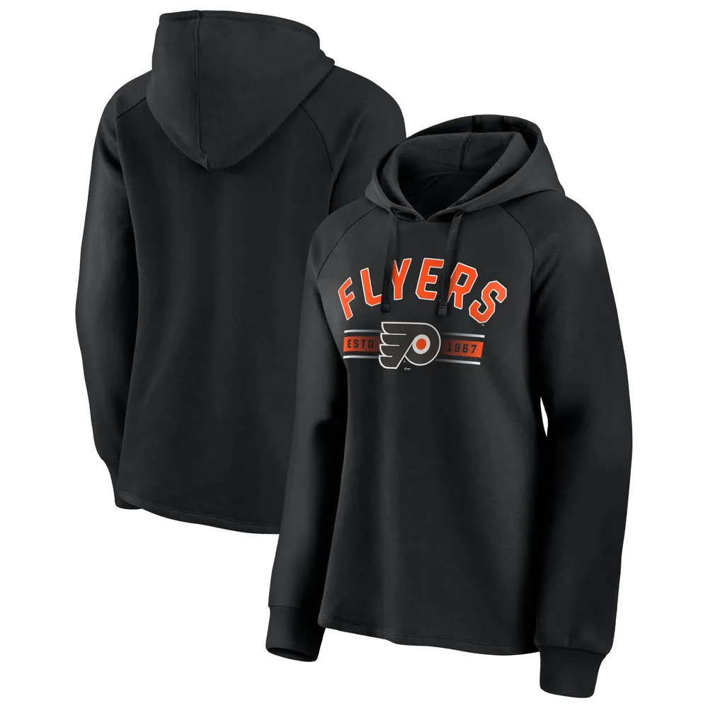 Fanatics Flyers Perfect Play Raglan Pullover Hoodie - Women's