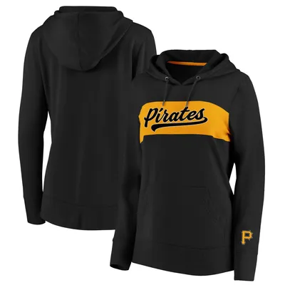 Fanatics Pirates Colorblock Pullover Hoodie - Women's