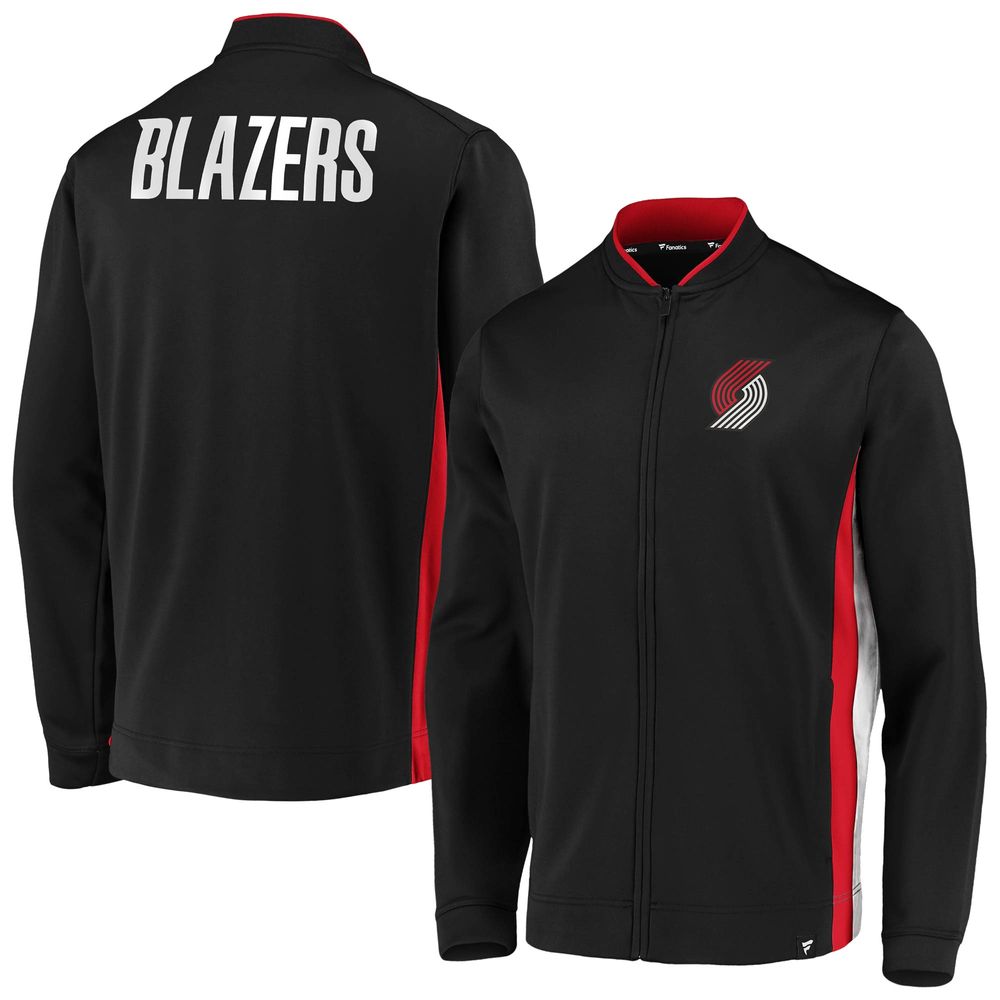 Fanatics Trailblazers Exclusive Mock Neck Full-Zip Jacket - Men's