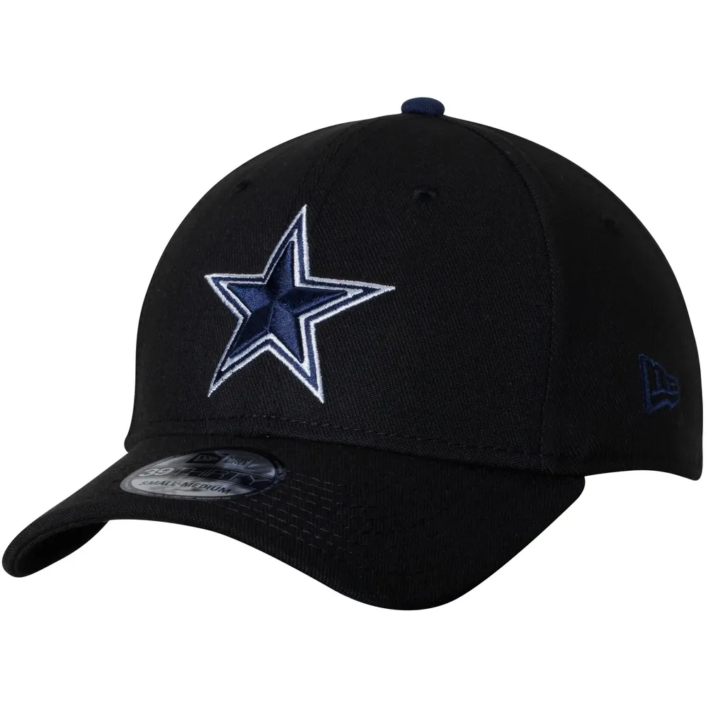 Men's New Era Black Dallas Cowboys Team Neo 39THIRTY Flex Hat