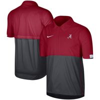 Nike Alabama Coaches Half-Zip Pullover Jacket - Men's