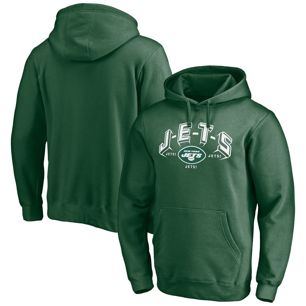 Fanatics Jets Hometown Fitted Pullover Hoodie - Men's