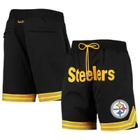 Mitchell & Ness Steelers Just Don Rush Shorts - Men's