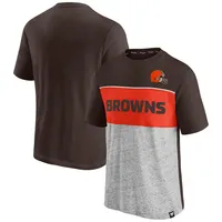 Fanatics Browns Colorblock T-Shirt - Men's