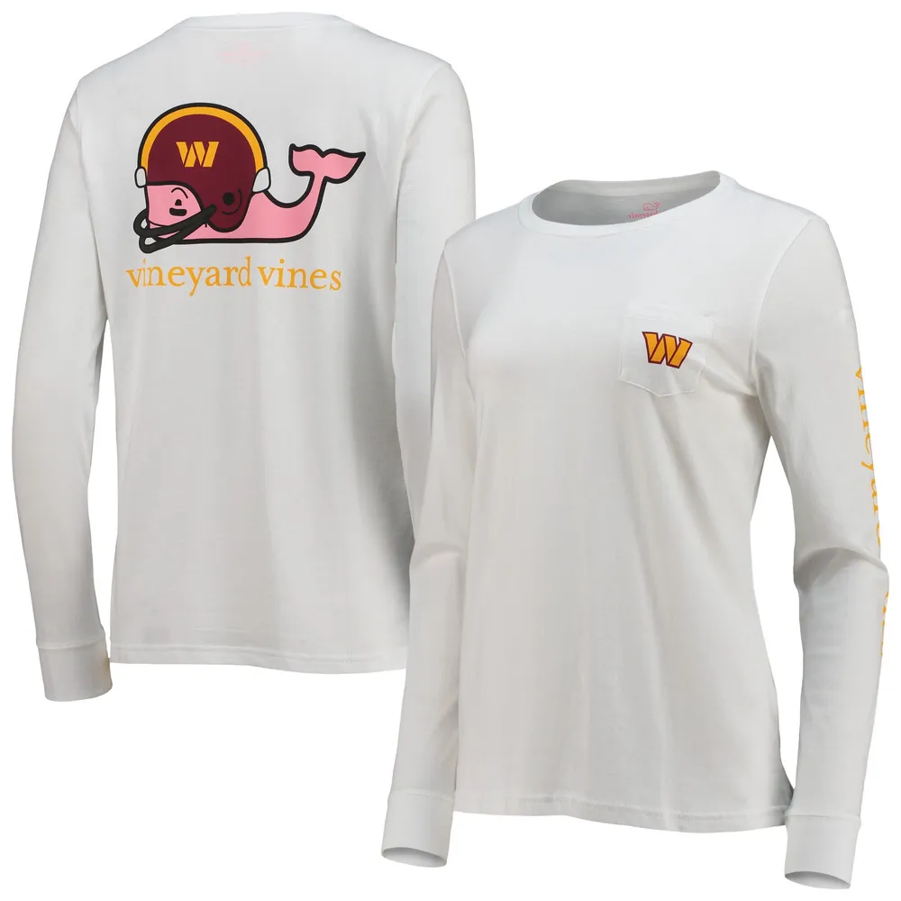 Vineyard Vines Commanders Helmet Long Sleeve T-Shirt - Women's