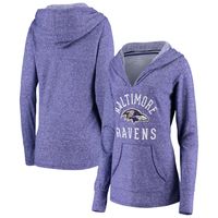 Fanatics Ravens Doubleface Slub Pullover Hoodie - Women's