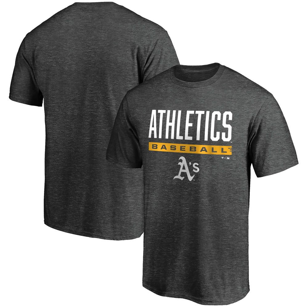 Fanatics Athletics Win Stripe T-Shirt - Men's