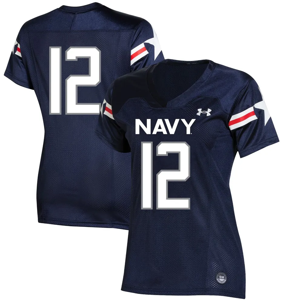 Under Armour Navy #12 Rivalry Replica Jersey - Women's