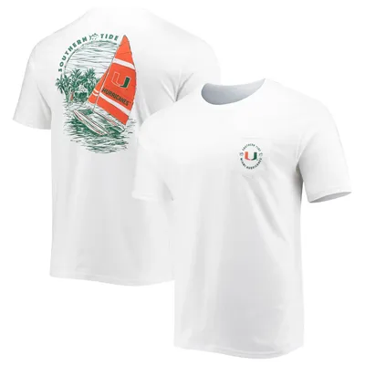 Southern Tide Miami FL Game Day Coastal Sailing T-Shirt - Men's