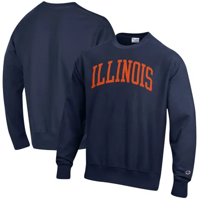 Champion Illinois Arch Reverse Weave Pullover Sweatshirt - Men's