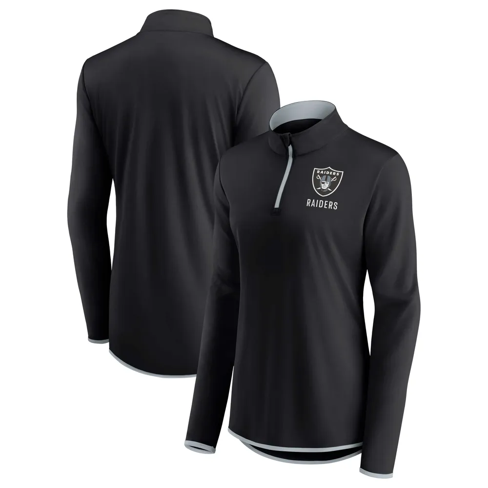 Fanatics Raiders Worth the Drive Quarter-Zip Top - Women's