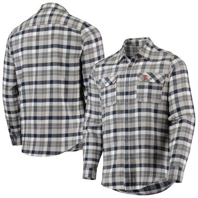 Antigua Twins Ease Flannel Button-Up Long Sleeve Shirt - Men's