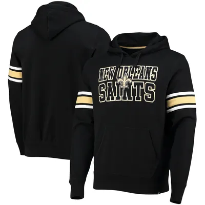 Pittsburgh Steelers '47 Double Block Pullover Hoodie - Black