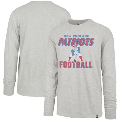 47 Brand Patriots Dozer Franklin Long Sleeve T-Shirt - Men's