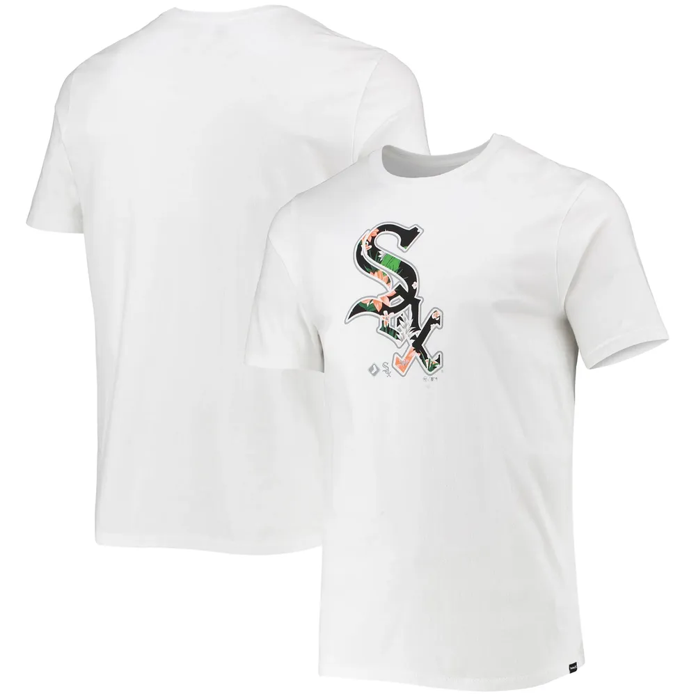 T-Shirt New Era League Essential Oversized Chicago White Sox Short Sleeve Black White - S